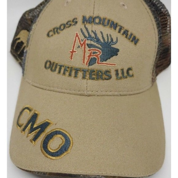 Cross Mountain Outfitters Hunting Hat Cap Adjustable Cap Colorado Mesh Hat CMO - Picture 2 of 9